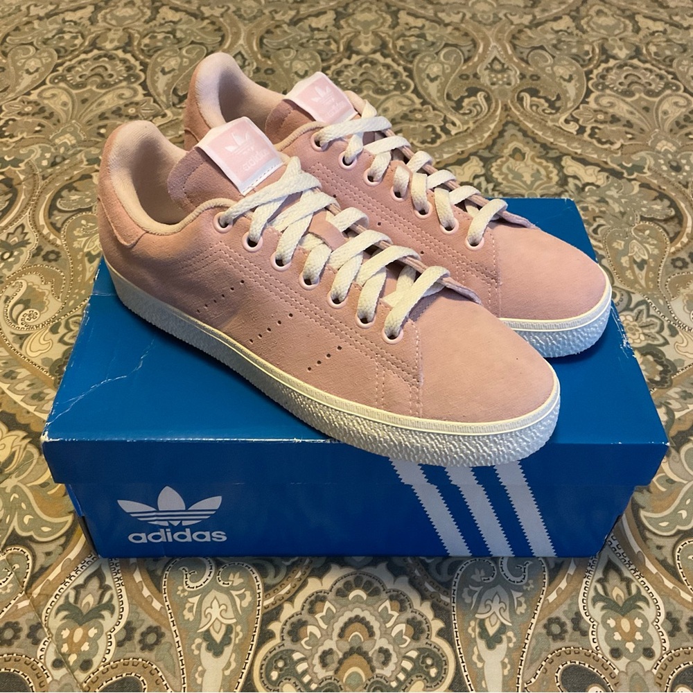 New Adidas Stan Smith SC IG0345 Clear Pink Women’s Sz 8